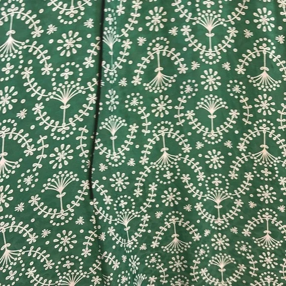 Cefinn Rosie Poplin Midi Dress in Green US Size 12